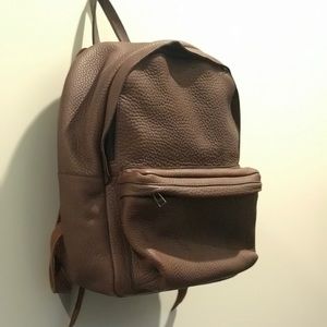 Madewell leather backpack